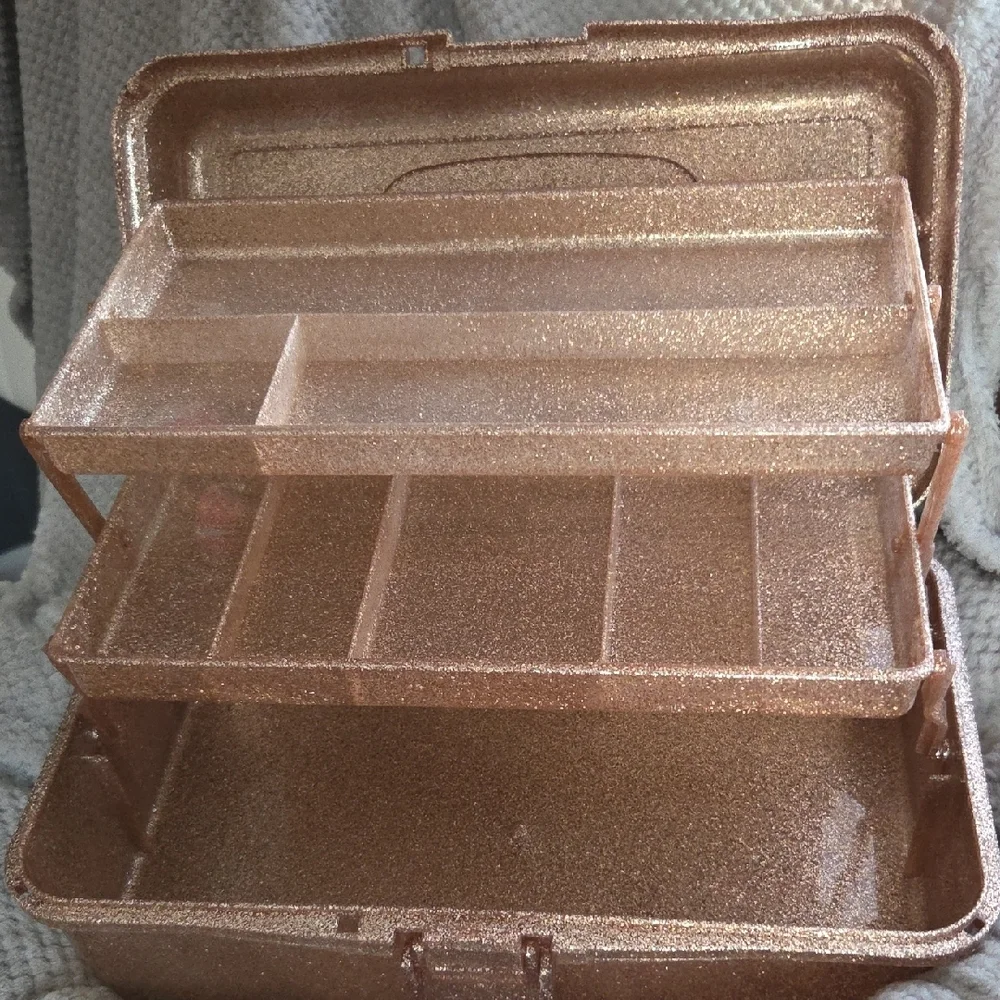 Sparkling Gold Storage Box
